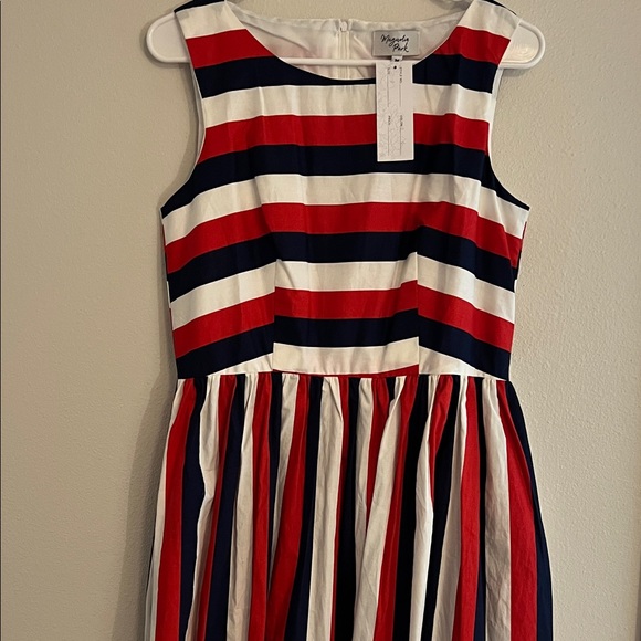 wonder nation Other - Magnolia Park Striped Dress Red, White, and Blue. Size MED..SO COMFORTABLE.